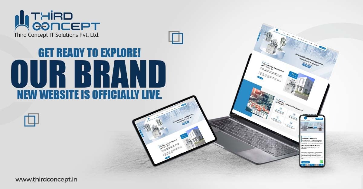 Our New Website is Officially Live – Explore the Future with Third Concept IT Solutions Pvt. Ltd.!